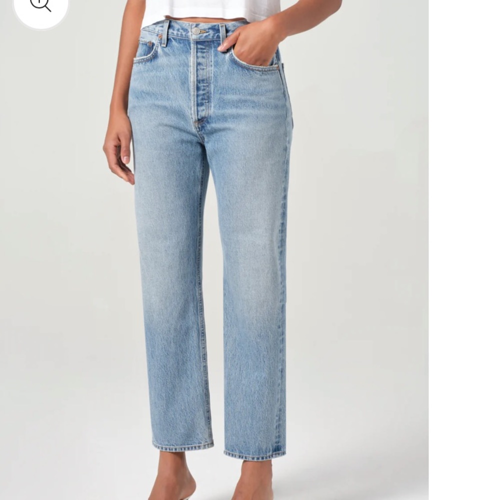 Agolde 90s pinch waist crop